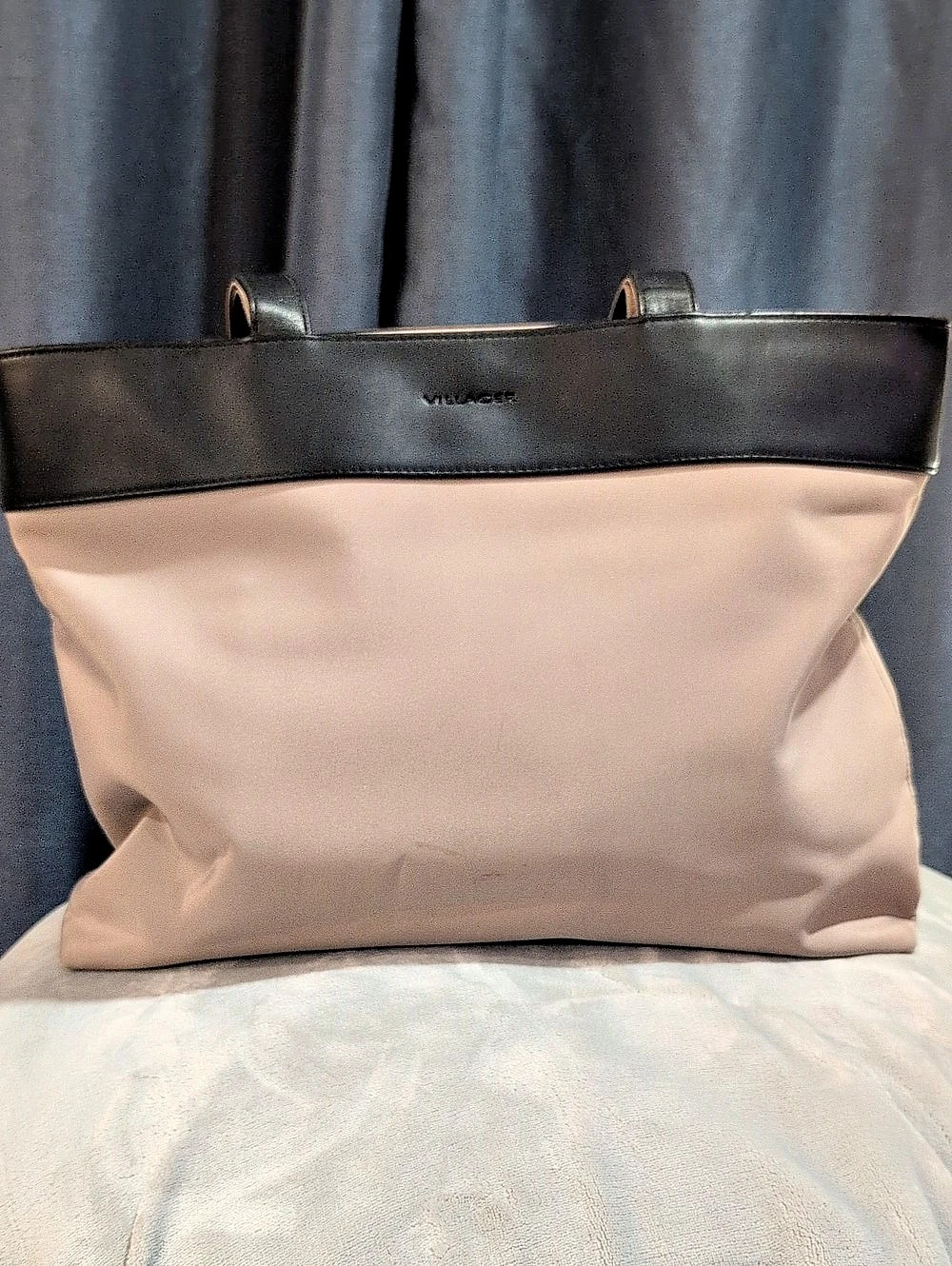 Villager Liz Claiborne Two-Tone Tote